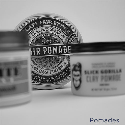 Pomades | Choose Styling Hold Finish & Texture | Oil & Water-based ...