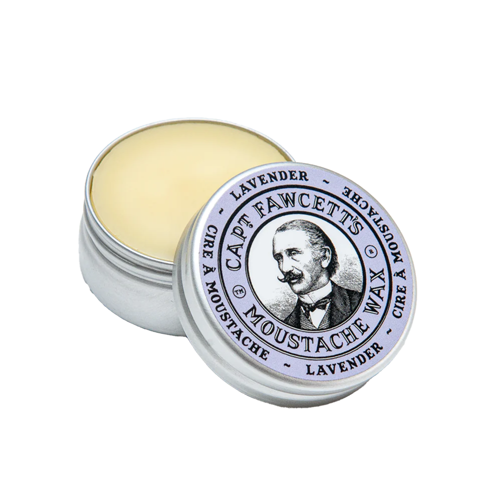 Captain Fawcett Lavender Scented Moustache Wax 15ml