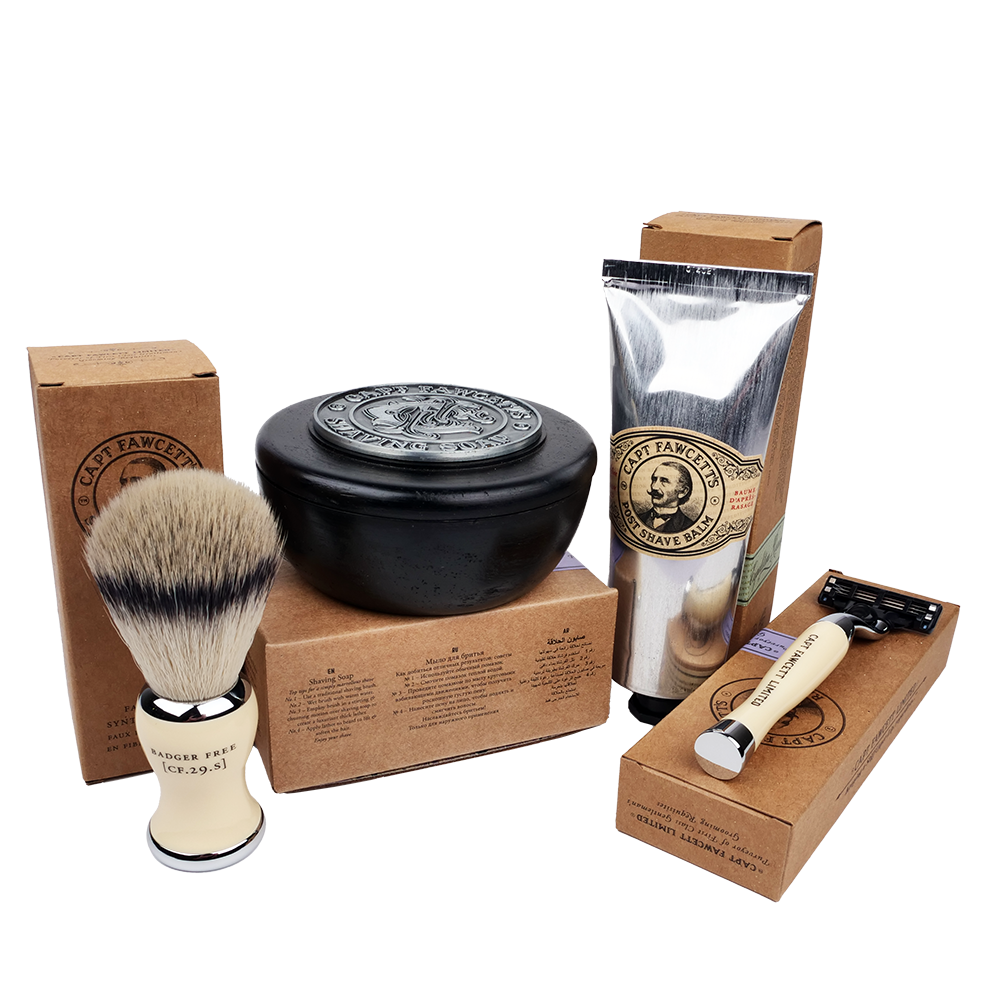 Captain Fawcett Shaving Set