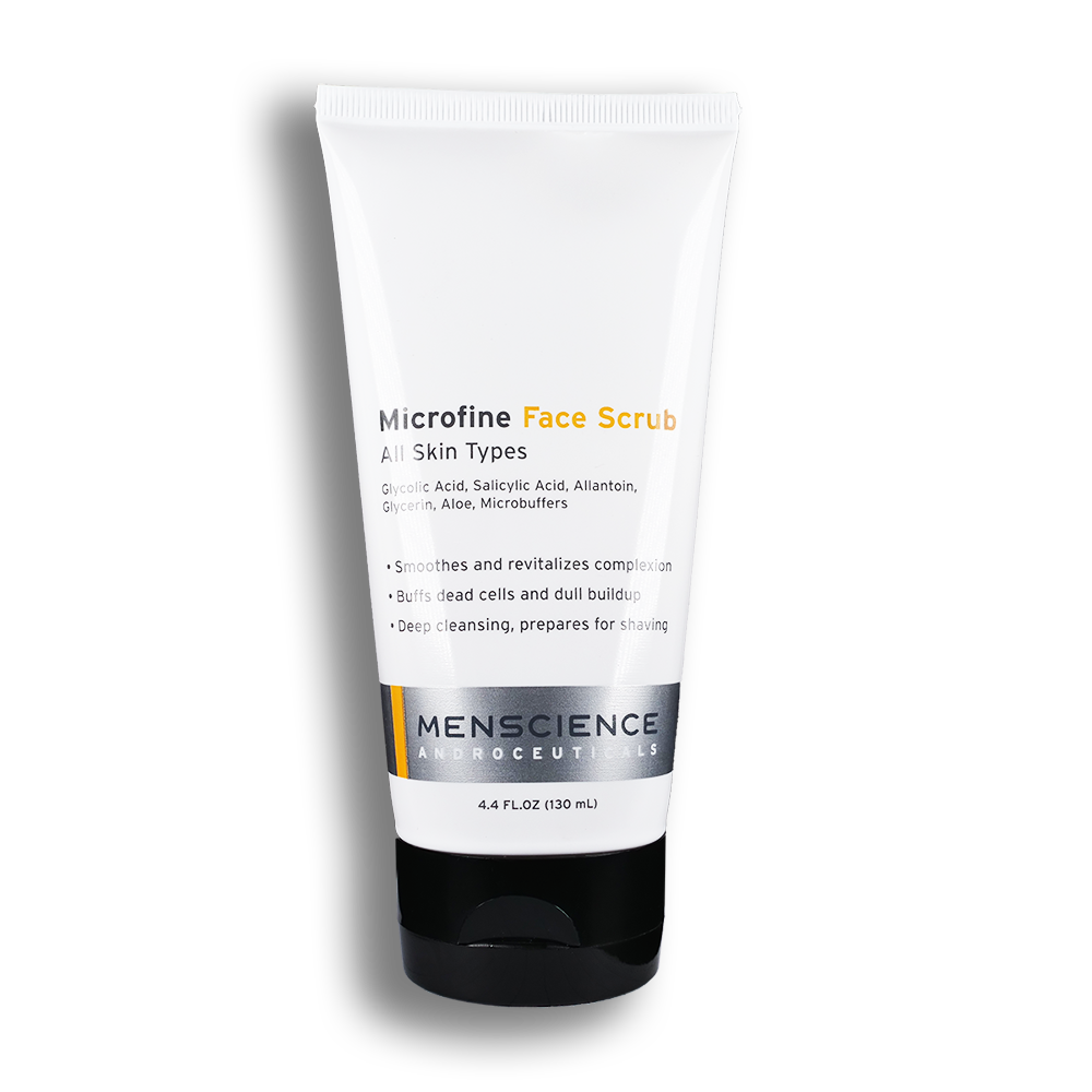 Menscience Microfine Face Scrub 130ml - for all skin types