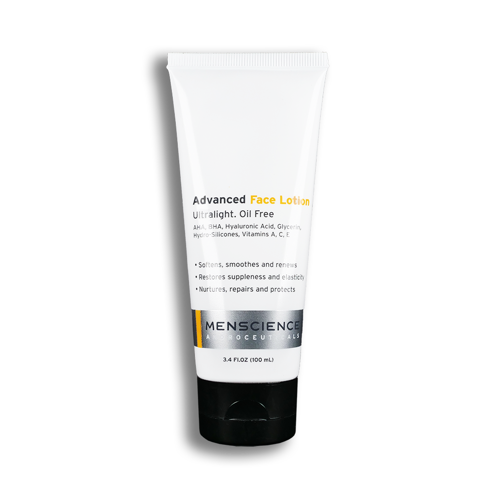 Menscience Advanced Face Lotion 100ml - Ultralight oil free moisturiser for men