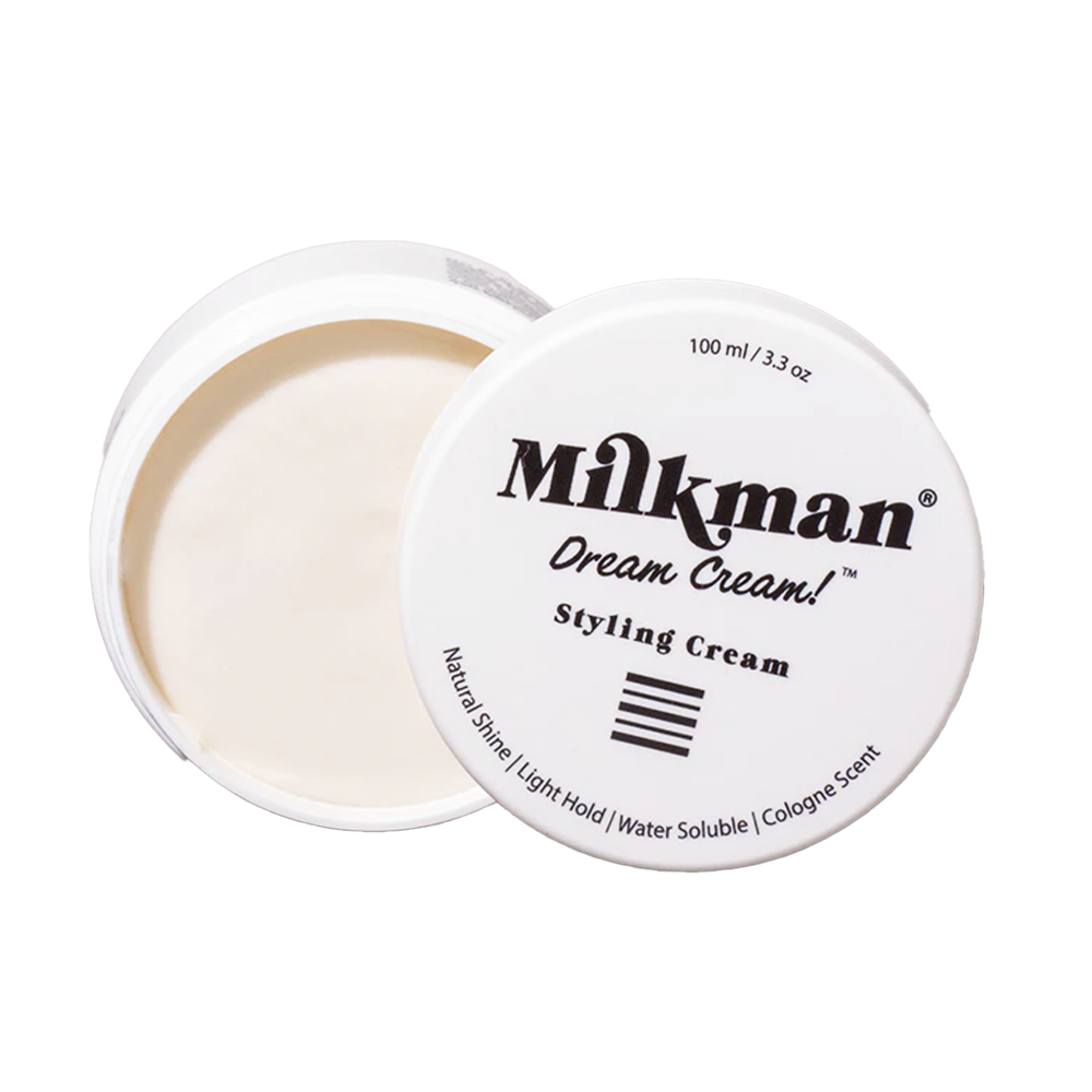 Milkman Grooming Co Dream Cream Styling Cream 100ml with natural shine and light hold