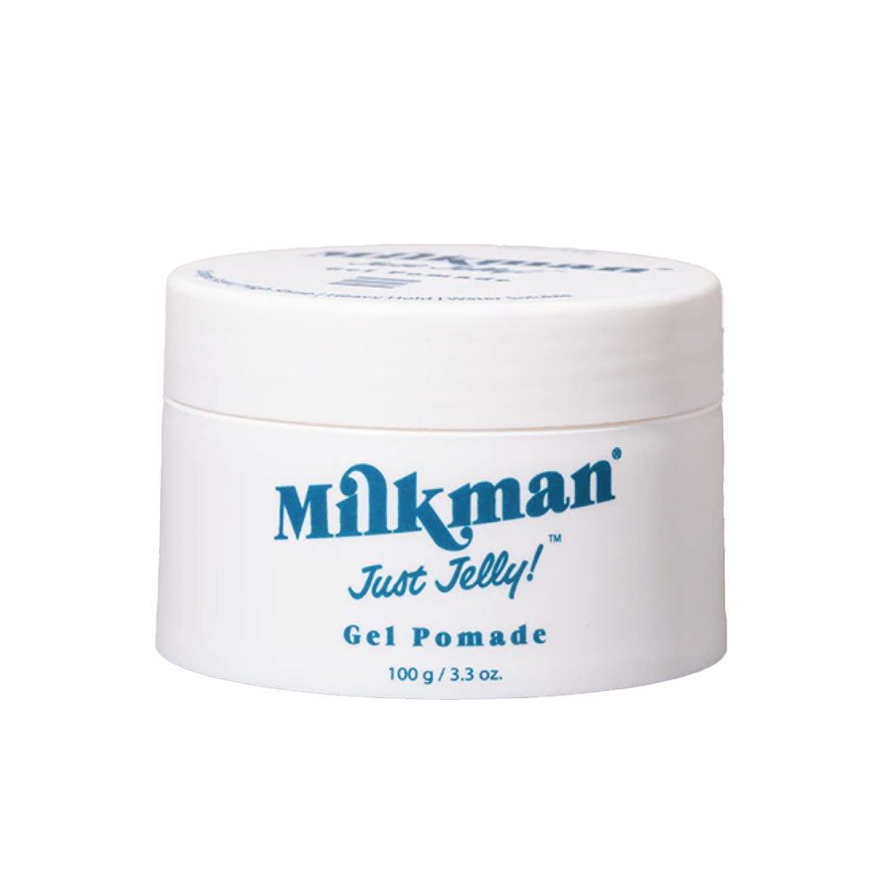 Milkman Grooming Just Jelly Gel Pomade 100ml with high shine and strong hold