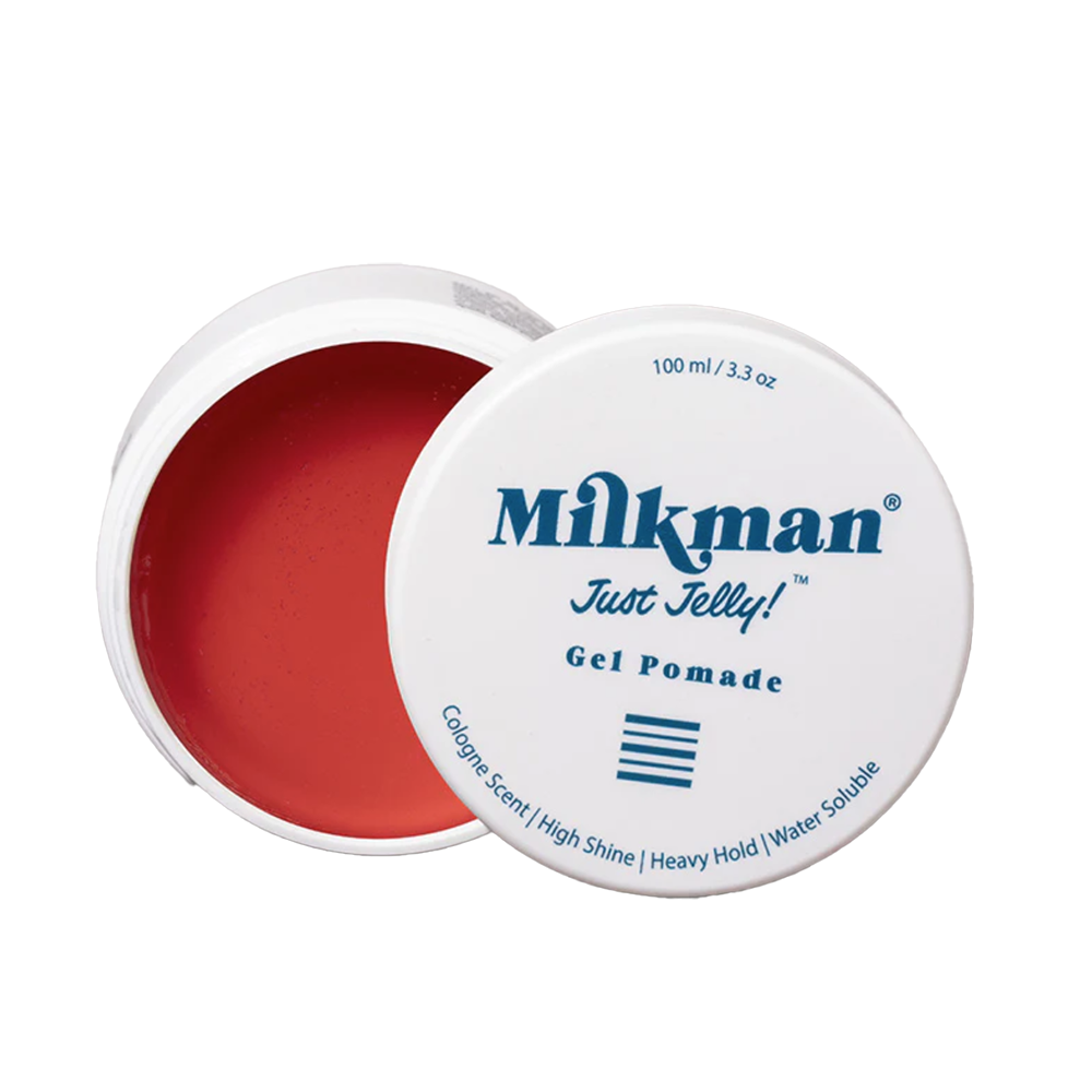 Milkman Grooming Just Jelly Gel Pomade 100ml with high shine and heavy hold