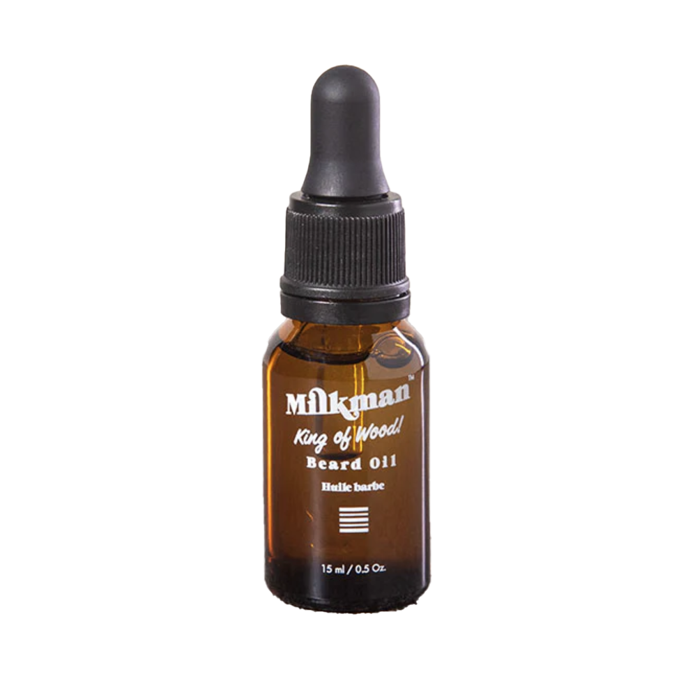 Milkman Grooming Beard Oil Travel Size - King of Wood Scent