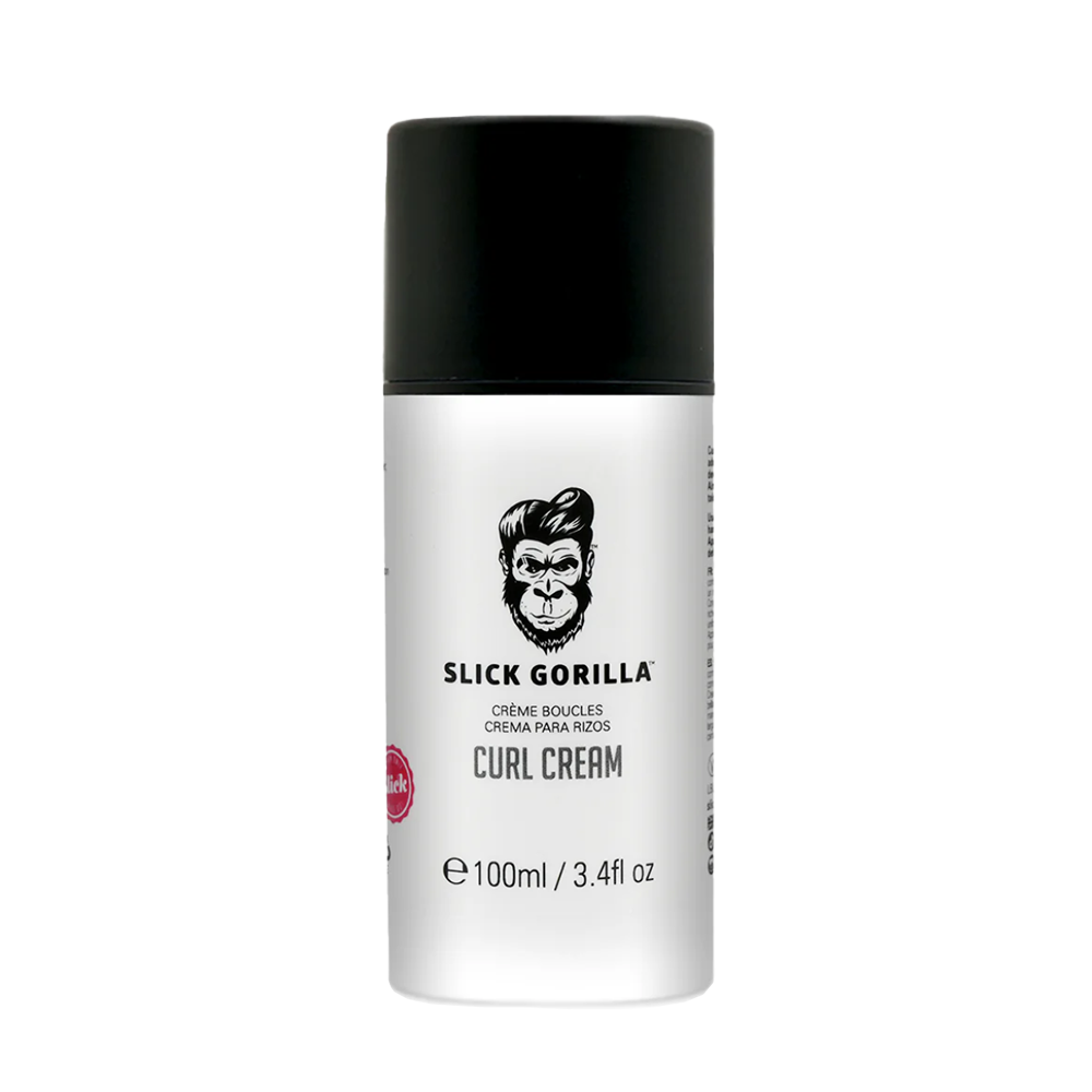 Slick Gorilla Curl Cream 100ml - Hair styling cream for men with a light hold and natural finish