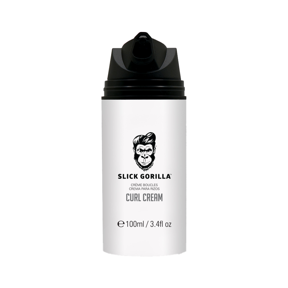 Slick Gorilla Curl Cream 100ml - Hair styling cream suitable for curly and wavy hair.