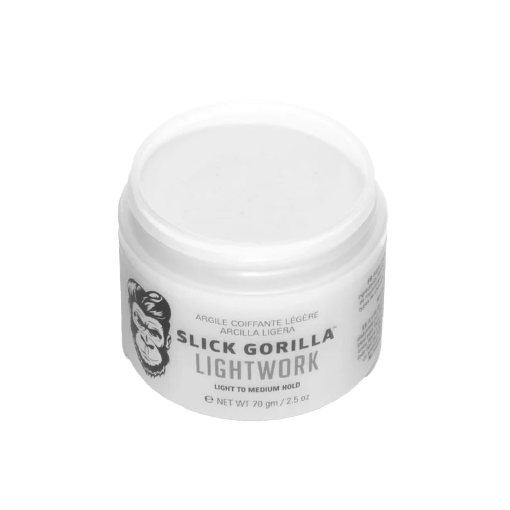 Slick Gorilla Lightwork pomade 70g for a light to medium hold and matte finish