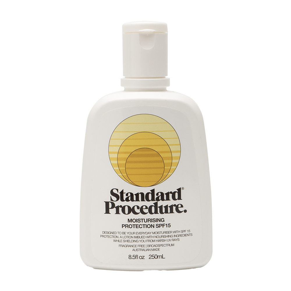 Standard Procedure Moisturising Protection with SPF 15 in 250ml size