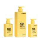 Tooletries Face, Body and Beard Wash Trio Kit