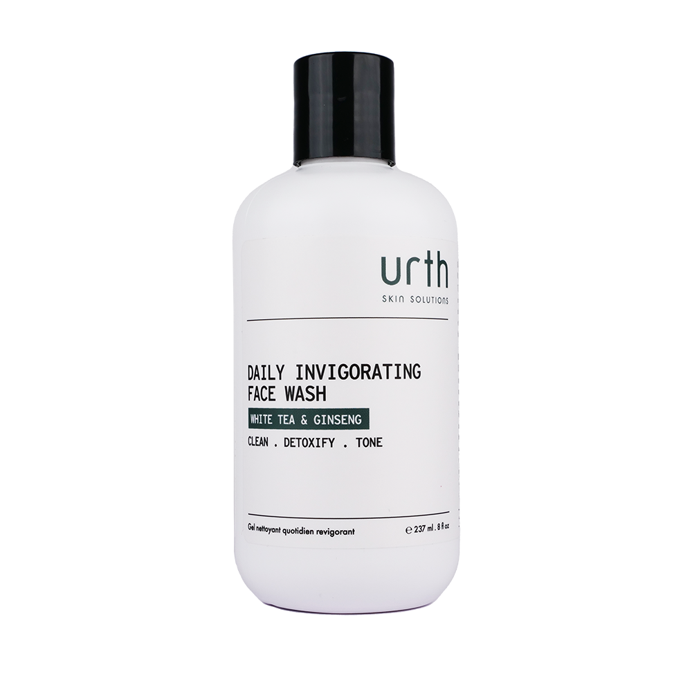 Urth Skin Solutions Daily Invigorating Face Wash 237ml with White Tea and Ginseng