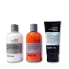 Anthony 1-2-3 Skincare Essentials Kit with facial cleanser, scrub and moisturiser