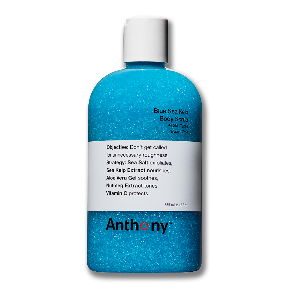 Anthony Blue Sea Kelp Body Scrub for Men 355ml