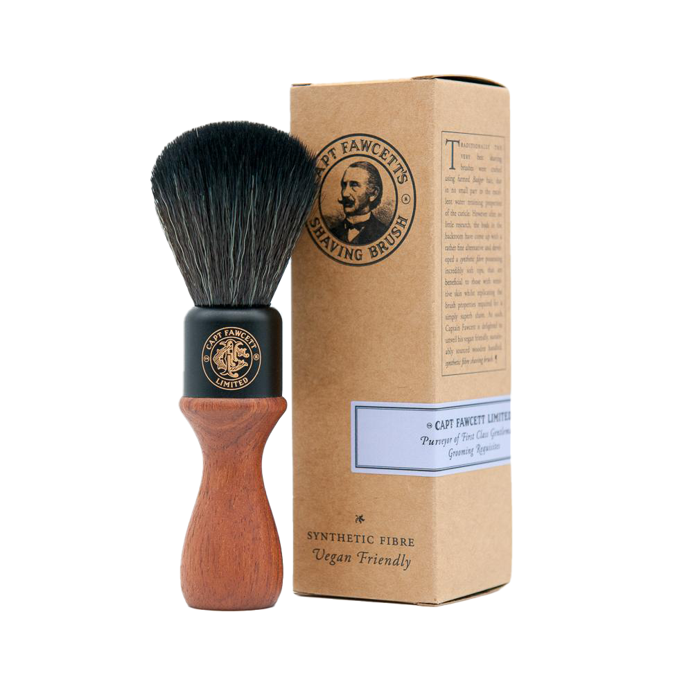 Captain Fawcett Synthetic Vegan Friendly Shaving Brush