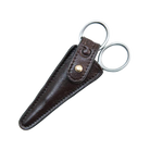 Captain Fawcett Grooming Scissors with Leather Pouch