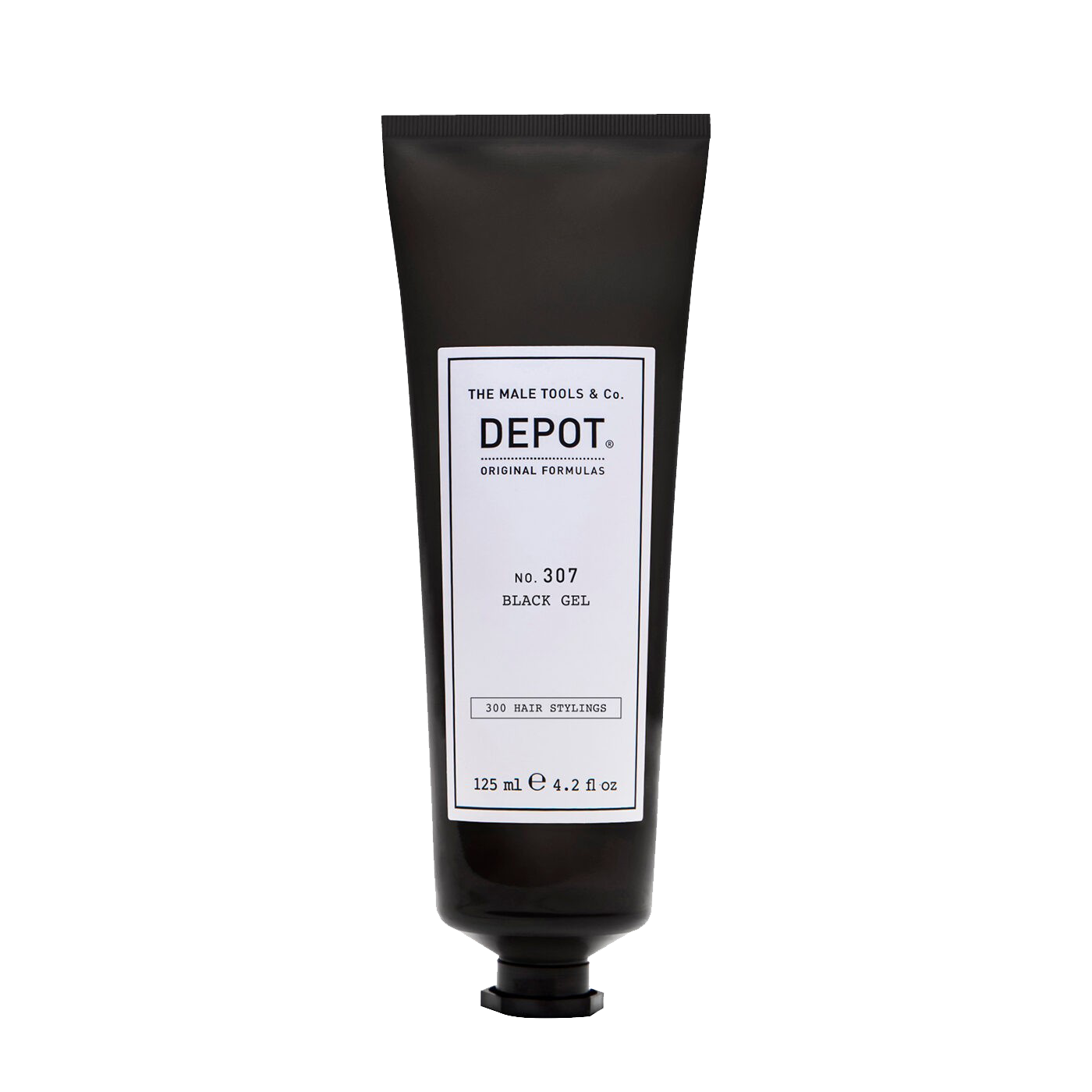 Depot 307 Black Gel 125ml - to discreetly blend greys with black pigment