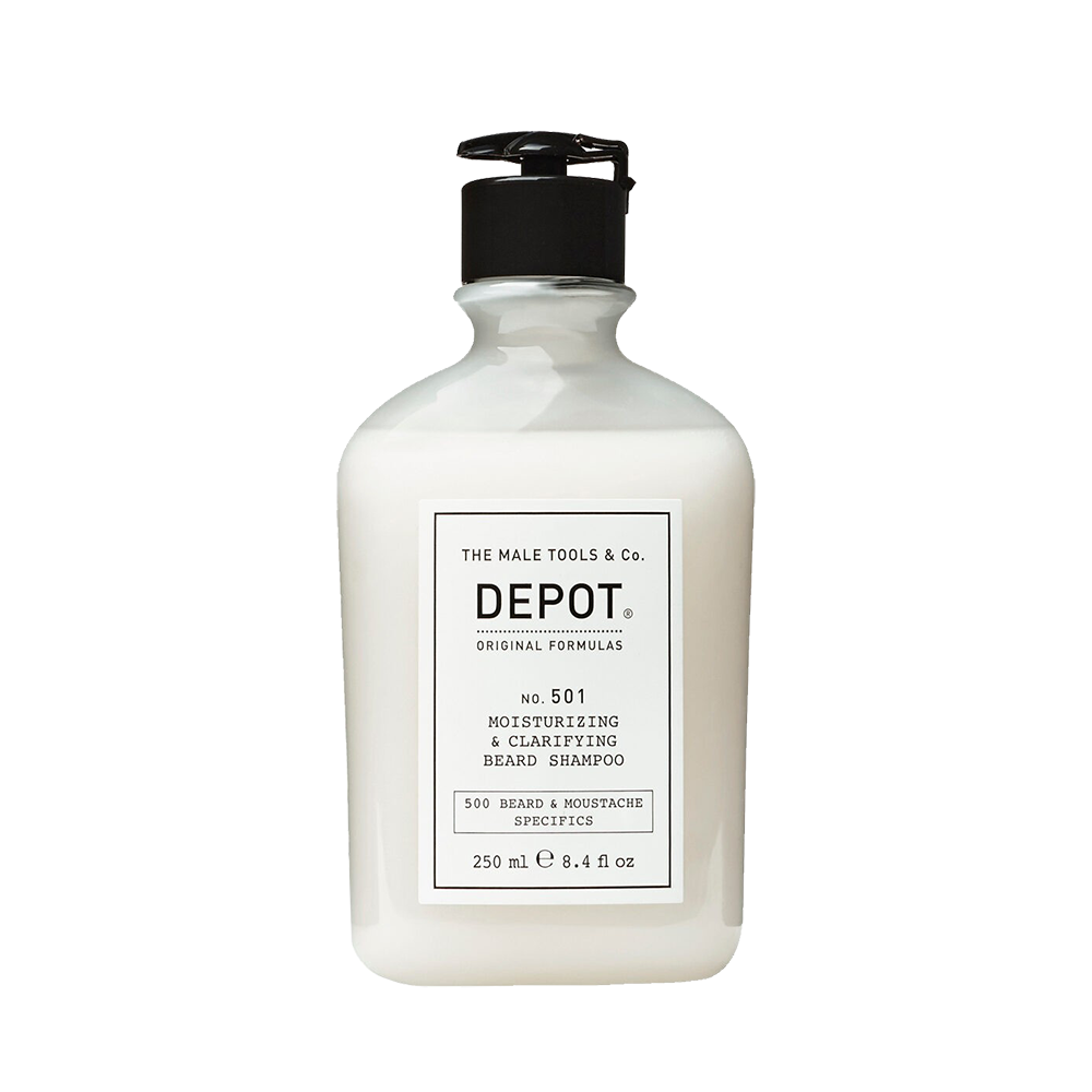 Depot No. 501 Moisturizing & Clarifying Beard Shampoo 250ml