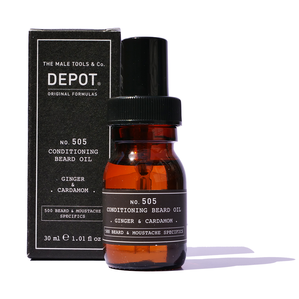 Depot 505 Ginger & Cardamom Conditioning Beard Oil 30ml