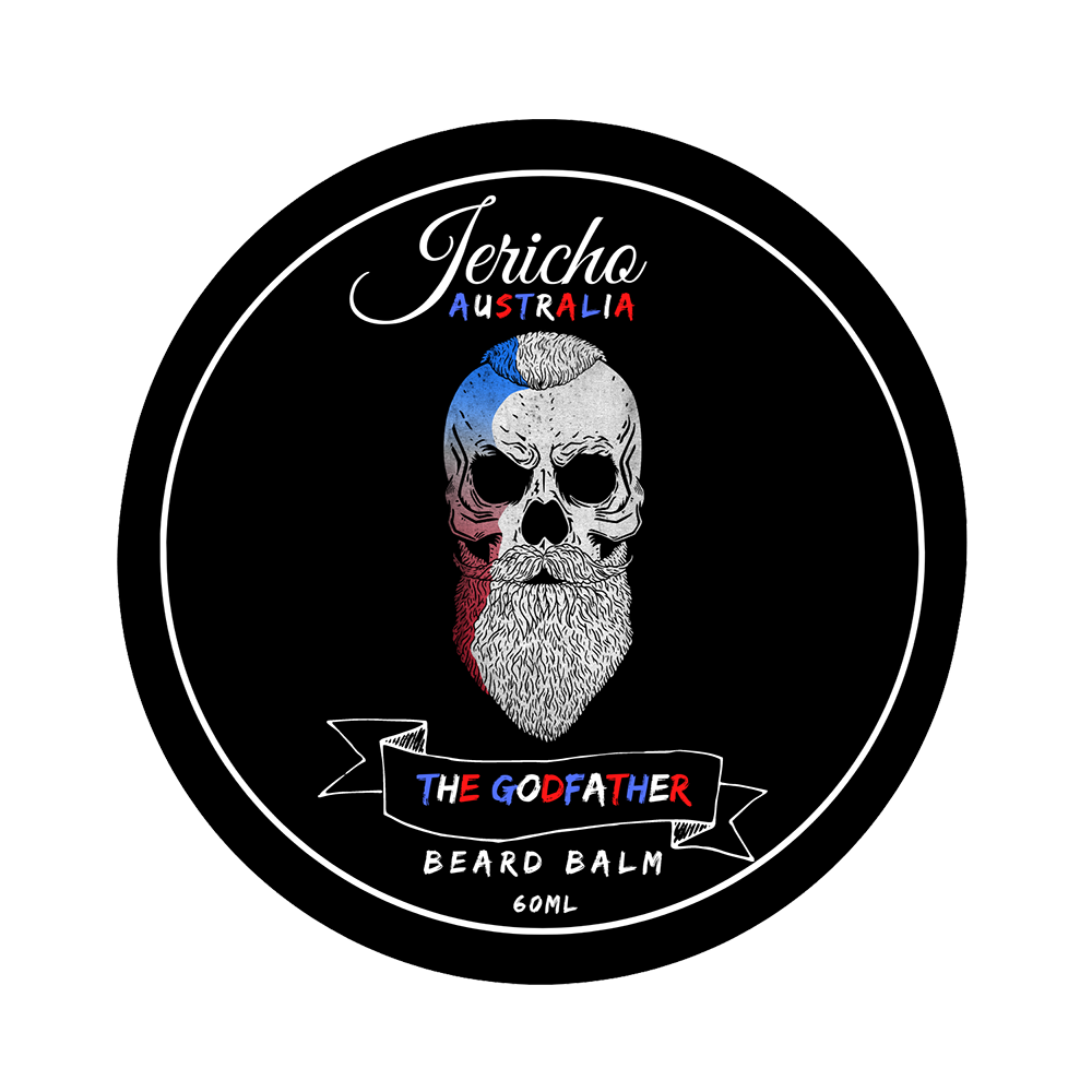 Jericho Australia The Godfather Beard Balm in a 60ml jar