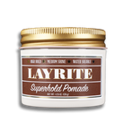 Layrite Superhold Pomade 120g - Strong hold pomade for mens hair styling