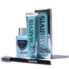 Marvis Anise Mint Bundle with toothpaste, mouthwash and toothbrush