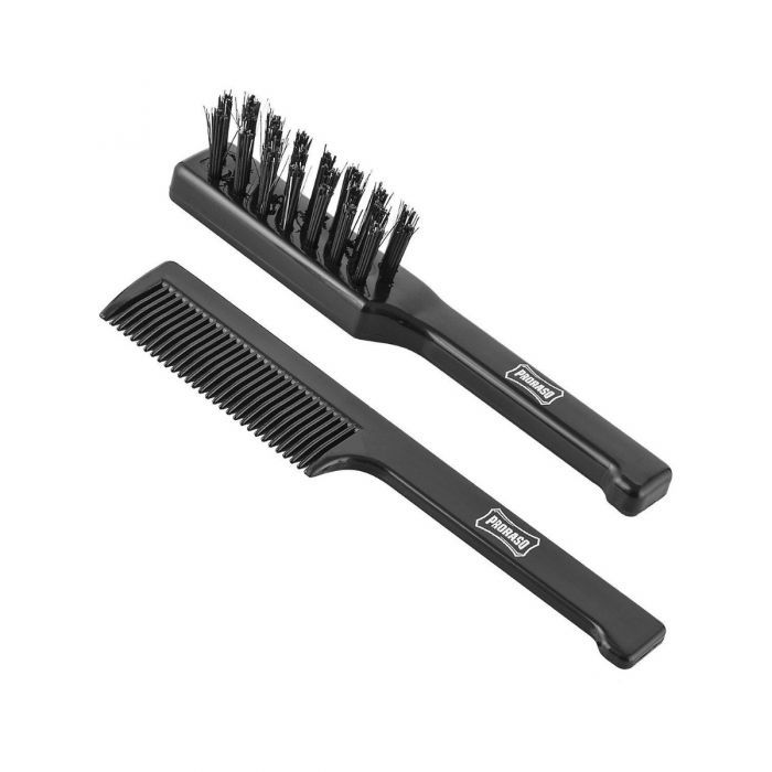 Proraso Moustache Brush and Comb Set