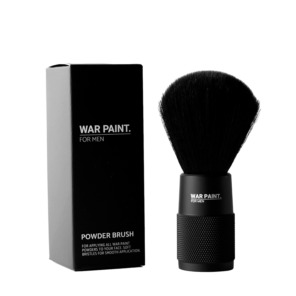 War Paint For Men Metal Powder Brush