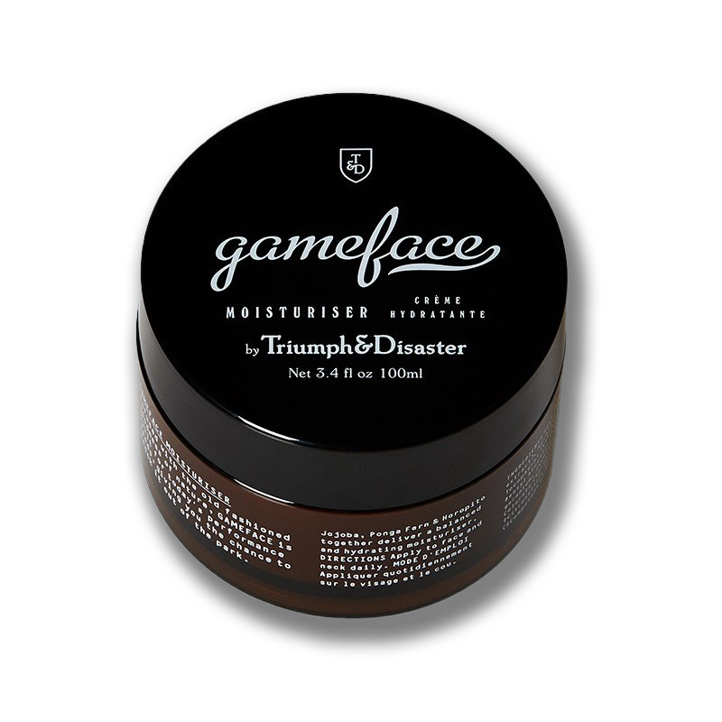 Triumph & Disaster Gameface Moisturiser 100ml Jar for men